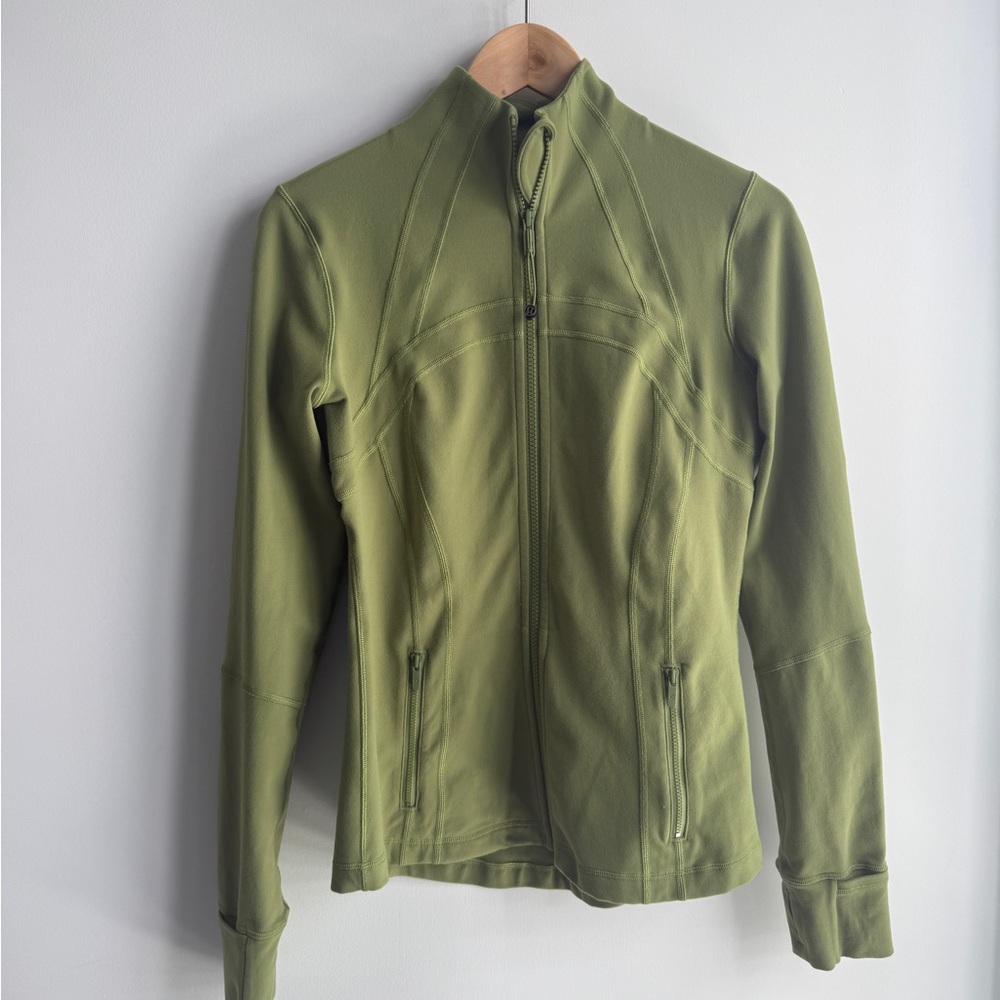 Worn once Lululemon green define jacket - Picture 2 of 5